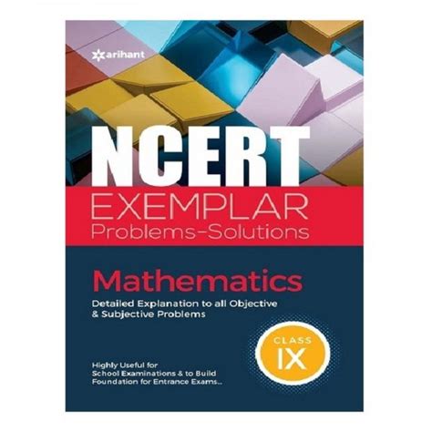 Arihant Ncert Exemplar Problems Solutions Mathematics Class Ix Bookwalas