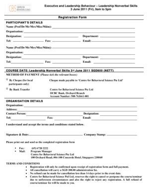 Fillable Online TENDER APPENDIX A Form Of Tender TCAT 2011 19 Doc Fax