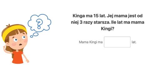 Quiz Zadania Tekstowe Mno Enie I Dzielenie Dla Uczni W Klasy