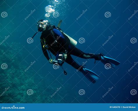 Scuba Diver Stock Photo Image Of Scuba Hole Indonesia 640478