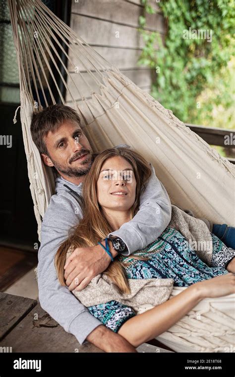 Two People In Hammocks Hi Res Stock Photography And Images Alamy