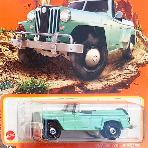 Jual MATCHBOX 1948 WILLYS JEEPSTER 2021 HIJAU TOSCA JEEP OFF ROAD