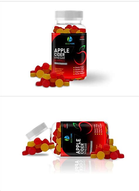 Entry 36 By Sonugraphics01 For Create 3d Renderings Of Supplement Bottle W Gummies Freelancer