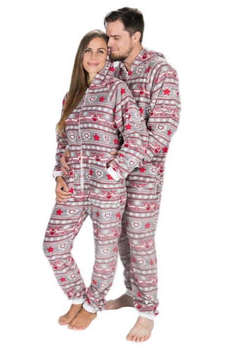 Christmas Dream Go Jamz Adult Fleece Jumpsuit Kajamaz