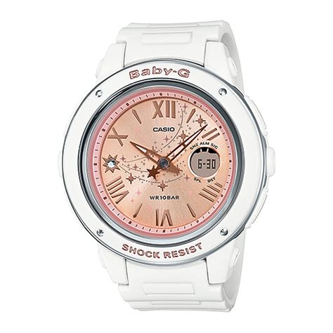 Reloj Baby G Bga St A Resina Acero Mujer Blanco Btime