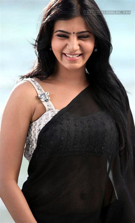 Samantha Ruth Tollywood Mss1 13 Hot Saree Navel Movie Stills Indiancelebblog