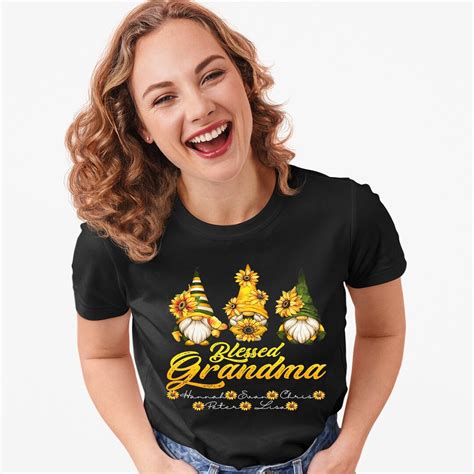 Personalized Grandma Shirt Nan Grandma T Shirt Personalized Etsy