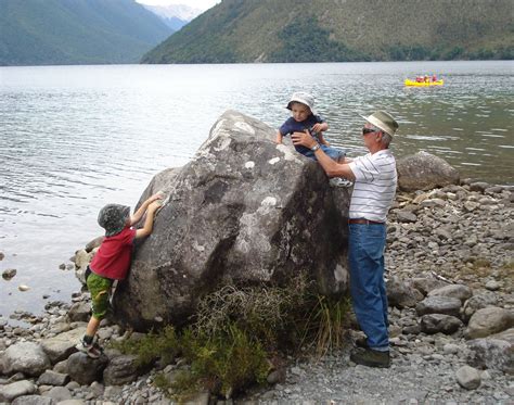 Rock Climbing At Lake Rotoiti Nelson Nana Flickr