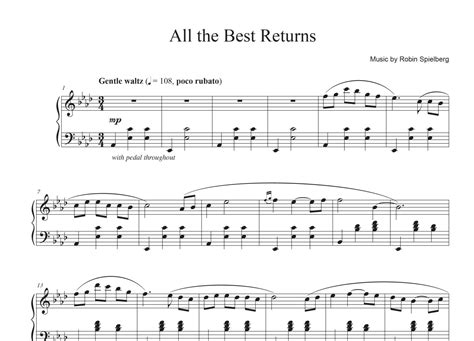 All The Best Returns Robin Spielberg Piano Music Store