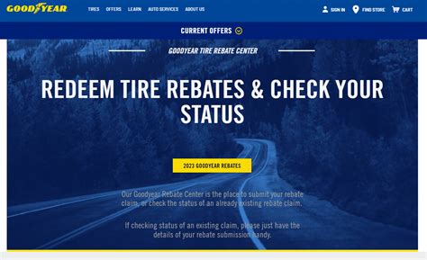 Goodyear Employee Tire Rebate Program A Comprehensive Guide Goodyear