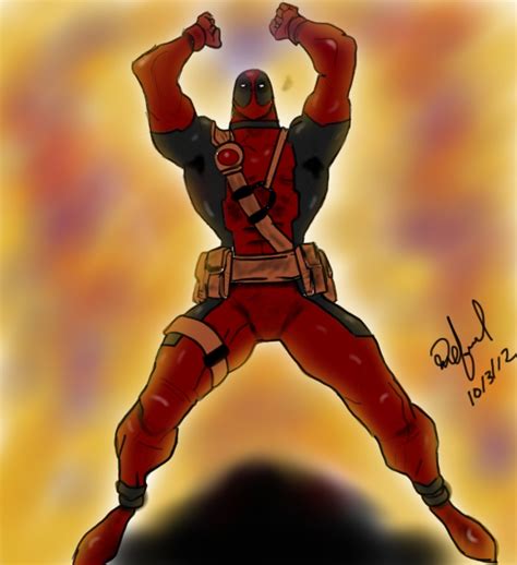 Deadpool Taco Power By Rcreswell On Deviantart