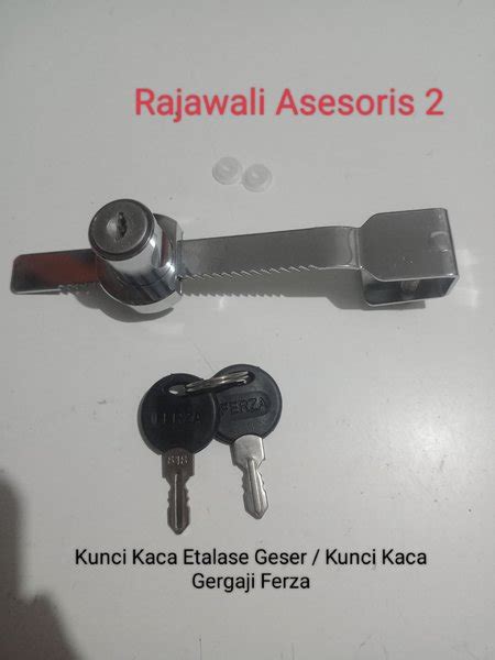 Jual Kunci Lemari Etalase Kaca Geser Kunci Kaca Etalase Gergaji Di