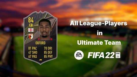 League Players In FIFA 22: The First Card Is Released! | EarlyGame