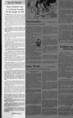 Diane Linkletter's Death: Opinion Piece - Newspapers.com™