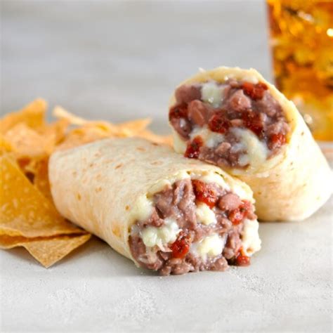 Bean Cheese Burrito Rubios Coastal Grill