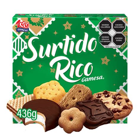 Gamesa Surtido Rico Galletas Surtidas De Navidad Rappi