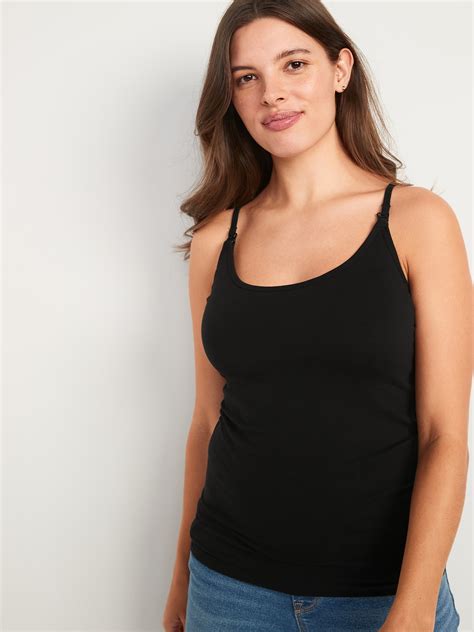 Maternity First Layer Nursing Cami Top 3 Pack Old Navy