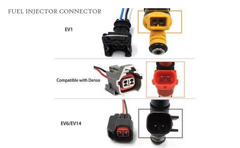 Hisport Conector De Inyector De Combustible Ev Obd Pinzas De Cableado