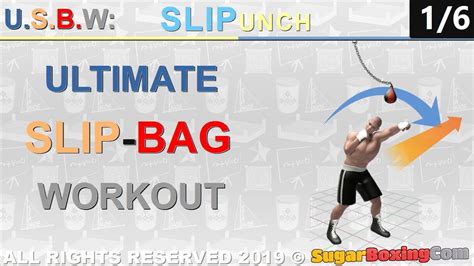 Ultimate Slip Bag Workout Round 01 Slipunch Youtube