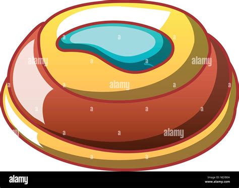 Sweet Creme Biscuit Icon Cartoon Style Stock Vector Image Art Alamy