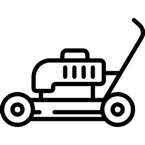 Lawn Mower Special Lineal Icon