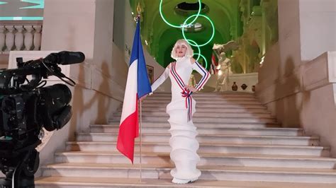 Arielle Dombasle Making Of Du Clip Olympics YouTube