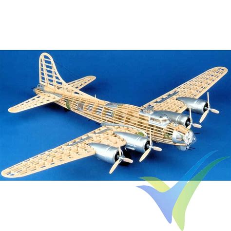 Guillows Boeing B-17G Flying Fortress rubber building kit 2002, 1149mm