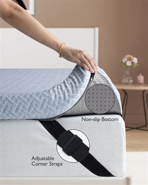 Snapklik BedStory Memory Foam Mattress Topper Full Size 3 Inch