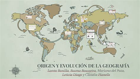 LA EVOLUCIÓN DE LA GEOGRAFÍA timeline Timetoast timelines