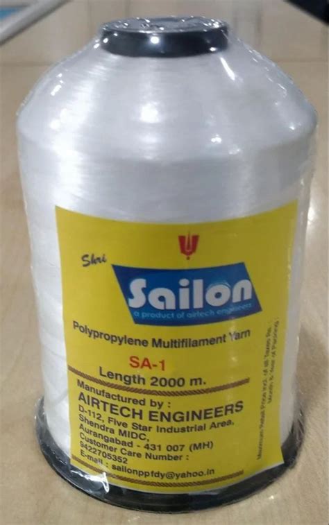 Sailon White Bag Closing Thread Meters Size Box Packaging