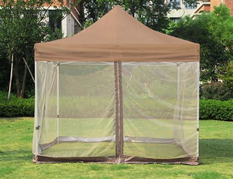 9.8 x 9.8 Ft Gazebo Mesh Mosquito Netting for Patio Outdoor Garden ...