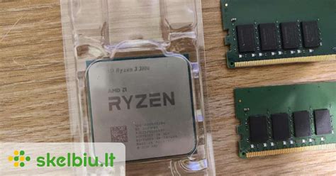 Am4 Amd Ryzen 3100 Athlon 3000g Ir Kitos Dalys Skelbiu Lt