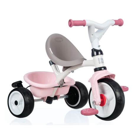 Tricycle Volutif Baby Balade Plus Rose Smoby King Jouet Tricycles