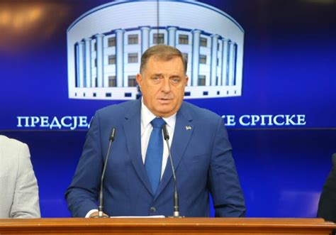 Dodik Iznio Jasan Stav Bih Je Ispregovarana Zemlja I Ona Nije