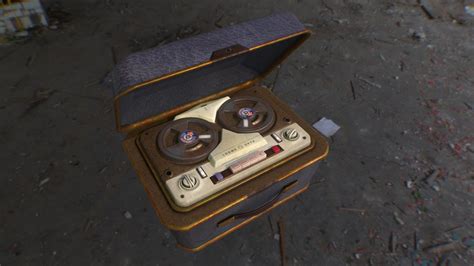 Vintage Magnetophone - 3D model by r33k [95ab93f] - Sketchfab