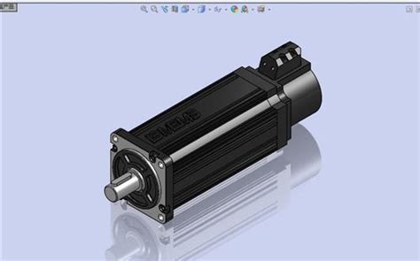 伺服电机60st M00630z23d模型下载三维模型solidworks模型 制造云 产品模型