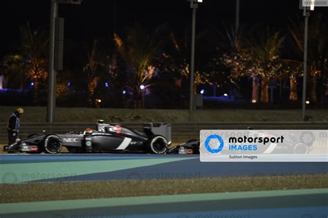 Esteban Gutierrez Mex Sauber C Passes The Car Of Adrian Sutil Ger