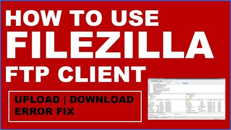 How To Use Filezilla Ftp To Upload Files To Web Server Filezilla