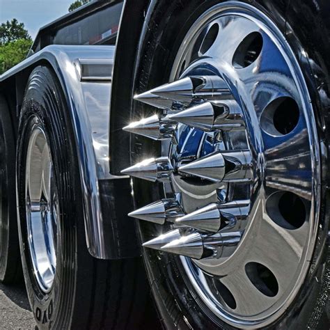 Are The Spikes On Semi Truck Wheels Actually Legal