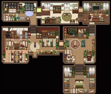 Stardew Valley House Layout