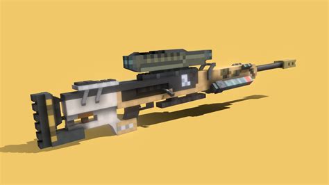 Kraber Apex Legends Titanfall 3D Model By Artbor A227f39 Sketchfab