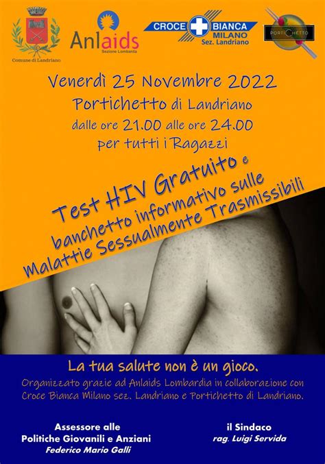 Test HIV Gratuito Landriano PV QualcosaDaFare It