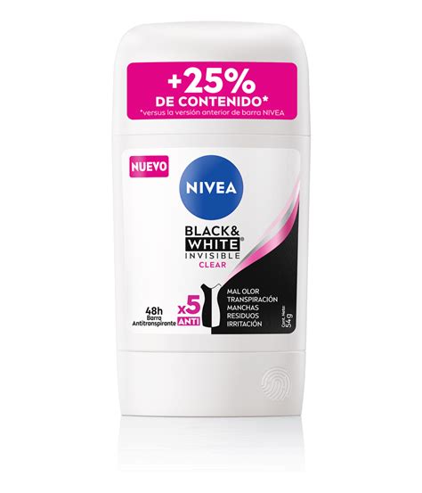 Black White Clear H Barra Antimanchas Nivea