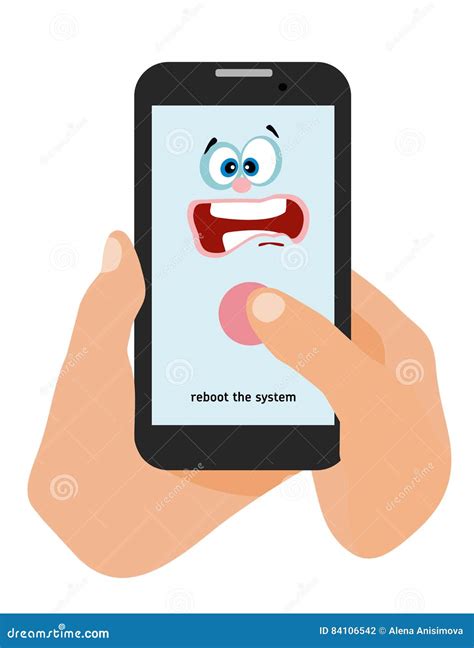 The Phone Shows Its View that it is Necessary To Reboot the System