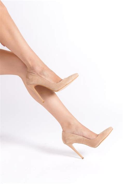 SELLA SHOES NUDE SÜET Stiletto Kadın Ayakkabı Fiyatı Yorumları