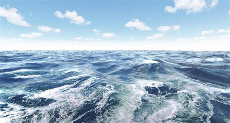 Ocean Waves Scene 3D model animated | CGTrader