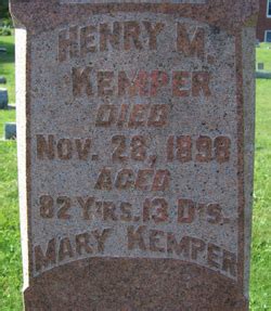 Henry Matthews Kemper Homenaje De Find A Grave