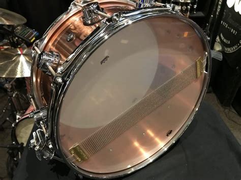 Dw Drums Collector S Series 6 5x14 Polished Copper Snare Drum B Stock Drvp6514spc B Dales