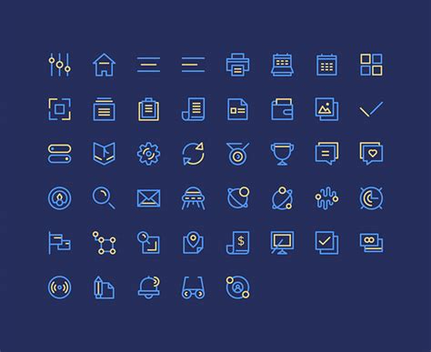 50 Free And Useful Gui Icon Sets For Web Designers Hongkiat