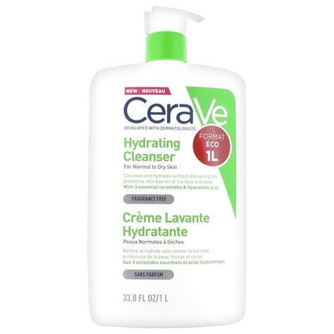 CeraVe Зволожуючий крем-гель для очищення з церамідами для нормальної ...